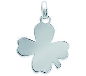 Les Trésors De Lily [Q6688] - Pendentif Argent 'Trèfle' argenté - 15x15 mm