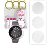 3 protectores de pantalla de hidrogel apgo para Huawei Watch GT 3 Pro de 46 mm, película de hidrogel, con capa de posicionamiento de fácil instalación