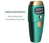 Depiladora láser indolora, Flashes, afeitado y depilación IPL para mujeres, dispositivo de eliminación de vello eléctrico permanente para rostro y cuerpo LED EU Plug