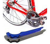 Funda para cadena de bicicleta, resistente, ligera, resistente a la intemperie, universal, para ciclismo de montaña y carretera. azul