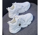 Zapatos deportivos informales a juego con plataforma y tacón oculto de tendencia primaveral para mujer 35