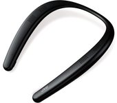 JVC Kenwood JVC NAGARAKU Altavoz portátil para el cuello Bluetooth inalámbrico Aproximadamente 15 horas de reproducción continua Diseño liviano de aproximadamente 83 g negro