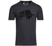 Camiseta de Toro Furioso para hombre 6XL negro