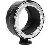 Anillo adaptador de montura de lente Fikaz NIK‑NEX para lentes de montura F de Nikon a cámaras de montura E de Sony