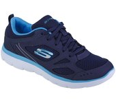 Skechers Summits Suited, Zapatillas azul marino mujer 35,5