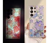Funda luminosa con purpurina y arenas movedizas para Samsung S24/S23 Ultra, A33/A73, Note20, S30/S20 Samsung S30/S21/4G/5G