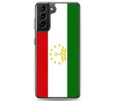 Coque Téléphone - Samsung - Galaxy S22 Plus - Drapeau Tadjikistan - Souple - Multicolore