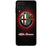 Funda Maniacase para Samsung Galaxy A22 4g logo alfa romeo