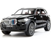 1:32 Compatible con BMW X5 SUV Modelo Coche de Juguete, Coche de Juguete de aleación de Zinc con Sonido y luz para niños, niños y niñas, Regalo 1/32-16.5x7.5x6.5cm negro