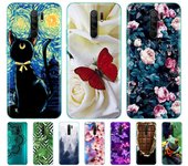 Para Xiaomi Redmi 9 Funda de silicona suave TPU para teléfono Redmi 9 Funda de 6,53 pulgadas Estuche de protección completa Coque Bumper redmi 9