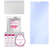 apgo Ultra-Clear 9H Hybrid protective glass compatible with Xiaomi Poco F3, flexible nano glass, great replacement for tempered glass, scratch-resista