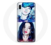 Coque pour Samsung Galaxy A20e Blackpink Groupe K-pop Filles Lisa et Jisoo Lovesick girls poster the album