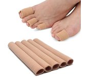 15cm tela Gel vendaje tipo tubo dedos de los pies mantener cojín callos Hallux Valgu ampollas callos almohadillas para aliviar el dolor S