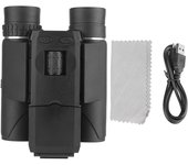 Telescopio digital con cámara LCD 10X25 HD de 1,5 pulgadas y binoculares con zoom y función de grabación