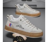 Zapatos casuales de lona sin cordones para hombre, de pana, para verano y exteriores, con suela suave. 40