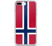 Funda iPhone - Île Bouvet - Drapeau - Souple - Multicolore - Compatible iPhone 7 Plus
