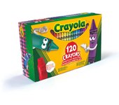 Crayola | Juego de tiza de cera | 120 piezas