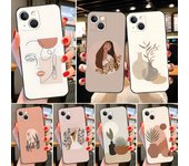 Funda de teléfono con diseño abstracto minimalista para Apple iPhone 13, 12, 11 Pro Max, Mini, Xs, X, Xr, 7, 8, 6, 6s Plus, Se 2020, a prueba de golpes iphone xs max