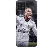 Coque Maniacase pourSamsung Galaxy A22 5g Kylian Mbappe Real Madrid Goal