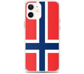 Coque Télephone Drapeau Norvège - iPhone 12 mini
