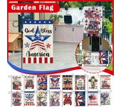 Bandera de jardín de 30 x 45 cm, doble cara, para exteriores, patio, decoración exterior One Size