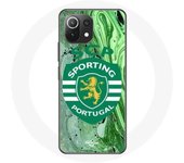 Coque Xiaomi Mi 11 Lite scp sporting portugal fond vert