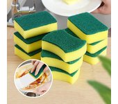 Esponjas de limpieza de cocina, 5 uds., Eco, antiarañazos, para fregar platos