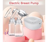 Extractor de leche eléctrico doble Extractor de leche manos libres para lactancia materna 2 modos y 9 niveles ajustables blanco