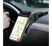 El tenedor magnético del teléfono del coche para el tablero de instrumentos pega el soporte móvil del soporte plegable en el imán del coche negro