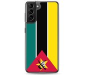 Coque Téléphone - Samsung - Galaxy S10 - Drapeau Mozambique - Souple - Multicolore