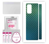 apgo Protective Skin Sticker for the back compatible with Xiaomi Mi Mix Fold, Wrap Film, Foil, Vinyl - Pattern Carbon Chameleon CAKA1