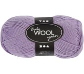 Pelote de laine pour bébés Baby Wool Yarn - violet - 172 m