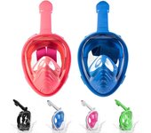 Máscara de buceo Snorkel para niños Entrenamiento de natación máscara facial completa equipo de buceo mergulho para Gopro tubo de engranaje de respiración libre XS