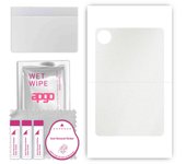 apgo Protective Skin Sticker for the back compatible with Huawei MatePad Pro 11, Wrap Film, Foil, Vinyl - Pattern Matte Transparent