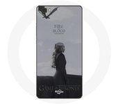 Coque pour Huawei P8 Lite Game of Thrones Saison 8 Daenerys Targaryen feu et sang Le Trône de Fer Lo