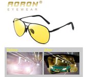 AORON Gafas de sol polarizadas de visión nocturna para hombre Gafas de conducción de diseño clásico para hombres y mujeres Regalos