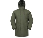 Chaqueta acolchada impermeable Reid para hombre de Mountain Warehouse M azul oscuro