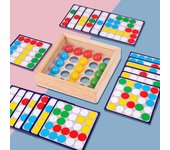 Clasificación de colores para niños, 20 tarjetas Montessori, juguete sensorial de aprendizaje temprano