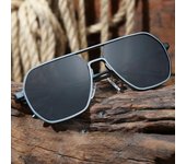 Gafas de sol retro Gafas de sol con montura metálica de diseñador Gafas protectoras para conducir Gafas UV400 As picture