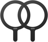 Esr Halolock Magsafe Universal Magnetic Ring 2-Pack Black