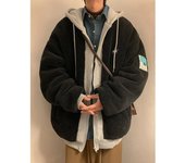 Chaqueta acolchada gruesa con cremallera superior suelta para mujer Chaqueta cálida de invierno 3XL