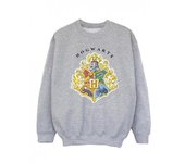 HARRY POTTER Sudadera con emblema de la escuela Hogwarts para niñas 9-11 Years blanco