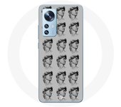 Coque pour Xiaomi Mi 12 / 12X Statue fond gris