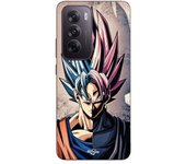 Coque de téléphone - Maniacase - Oppo Reno 12 5G - Dragon Ball Z - Souple - Silicone noir