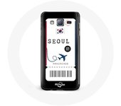 Coque pour Samsung Galaxy A3 Billet d'avion Seoul Corée du Sud