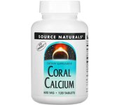 Source Naturals, Coral Calcium, 1,200 mg, 120 Tablets (600 mg per tablet)