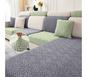 Nuevas fundas de sofá Jacquard, funda gruesa para cojín del asiento del sofá, funda elástica para sofá, Protector de muebles para mascotas y niños para el hogar XZT(50-65CM)