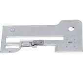 Placa de aguja para máquina de coser Overlock, repuesto de placa de aguja multifuncional de acero inoxidable para