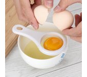 Herramienta de cocina Gadget práctico separador de yema de huevo soporte divisor tamiz accesorio para hornear