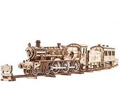 UGEARS Harry Potter Hogwarts Express Rompecabezas 3D para que los adultos construyan - Kits modelo para construir un juego de trenes de juguete